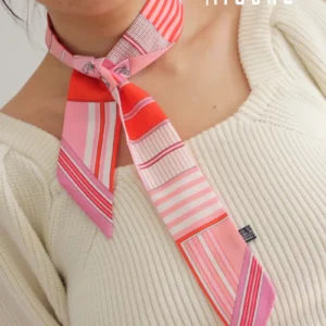 horse pattern slim scarf | multi use fashion accessory