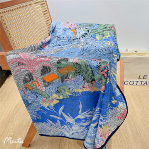 french botanical garden shawl 51 inch autumn/winter wrap