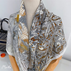 french botanical garden shawl 51 inch autumn/winter wrap