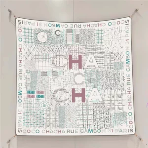 french lettering color block scarf 35 inch chic square shawl