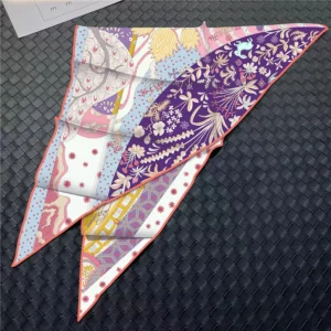 elegant artistic triangular scarf 51 inch lightweight wrap