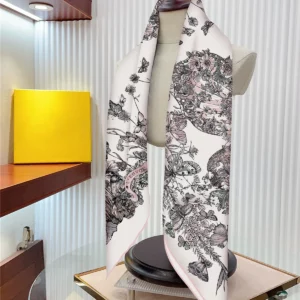 butterfly floral square scarf 35 inch artistic versatile wrap