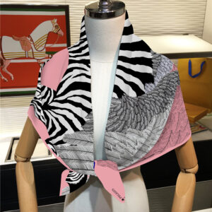 pegasus & feather square scarf 35 inch artistic decorative wrap