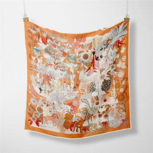 animal kingdom print square scarf 21 inch chic small neckerchief
