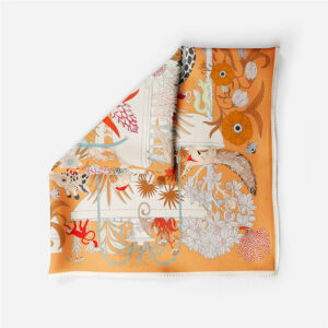 animal kingdom print square scarf 21 inch chic small neckerchief