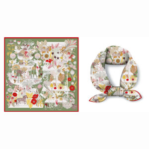 animal kingdom print square scarf 21 inch chic small neckerchief