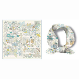 animal kingdom print square scarf 21 inch chic small neckerchief