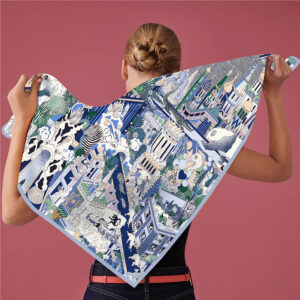 dreamy wonderland square scarf 35 inch chic versatile wrap