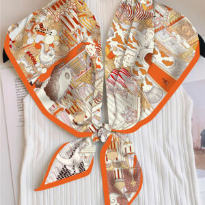 dreamy wonderland square scarf 35 inch chic versatile wrap