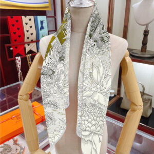 jungle garden square scarf 35 inch chic artistic shawl