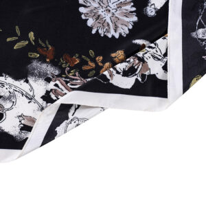 enchanting rose floral shawl 51 inch oversized winter wrap