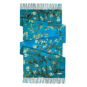 van gogh starry night cashmere feel scarf winter art shawl