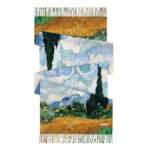 Van Gogh - A Wheatfield with Cypresses