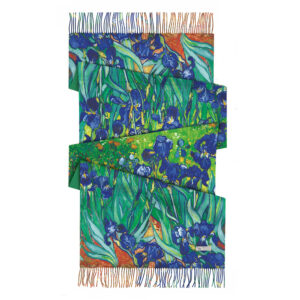 van gogh starry night cashmere feel scarf winter art shawl
