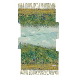 van gogh starry night cashmere feel scarf winter art shawl