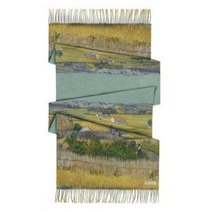 van gogh starry night cashmere feel scarf winter art shawl