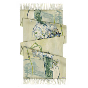 van gogh starry night cashmere feel scarf winter art shawl