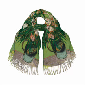 van gogh starry night cashmere feel scarf winter art shawl