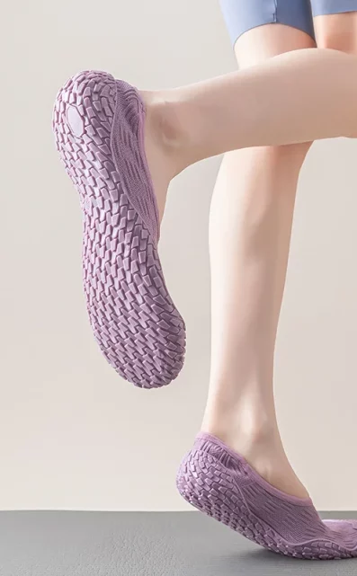 Silent Yoga Indoor Shoes – Non-Slip Shock-Absorbing Fitness Sneakers